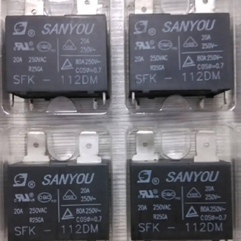 Реле SANYOU SFK 112DM SFK-112DM 12V 20A 250VAC 4Pin | Компьютеры и офис