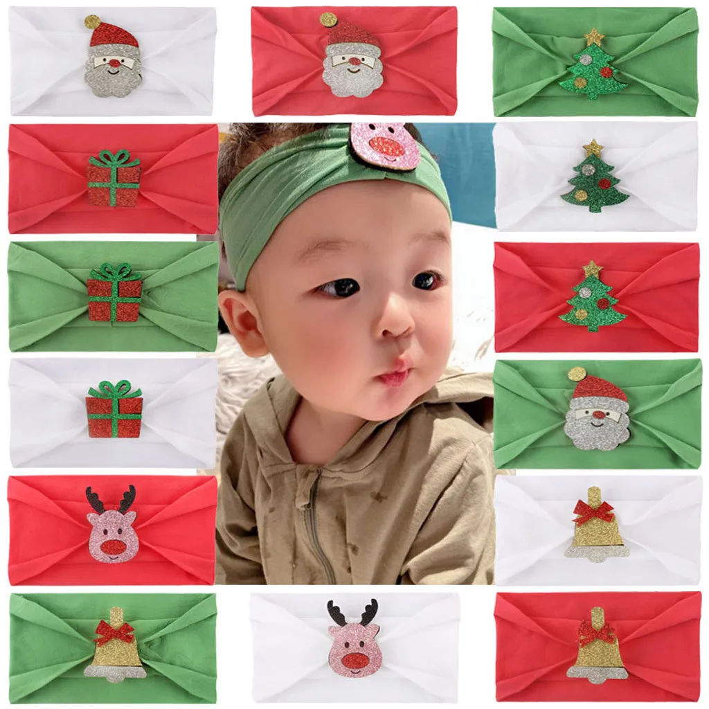 Newborn Toddler baby headband Girls Cartoon Christmas Headband Headwear