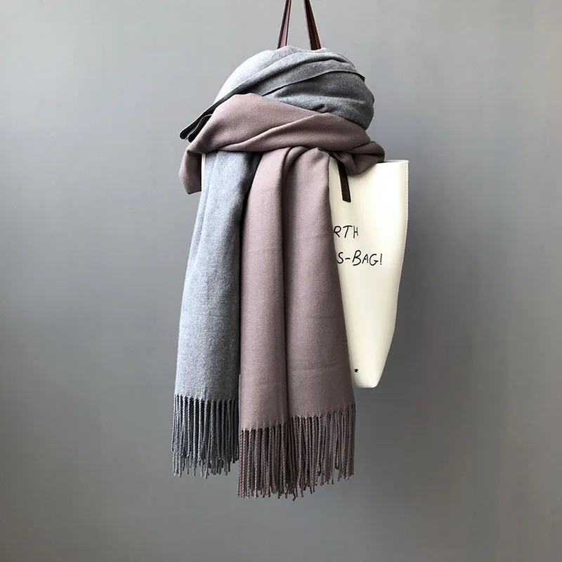 Most Buy C3RN6 2019 New Women Autumn Winter Scarf Warm Pure Color Cashmere Scarves Wide Long Ladies Scarf Brown Color Soft Scarf Pashmina Most Buy C3RN6 2019 New Women Autumn Winter Scarf Warm Pure Color Cashmere Scarves Wide Long Ladies Scarf Brown Color Soft Scarf Pashmina