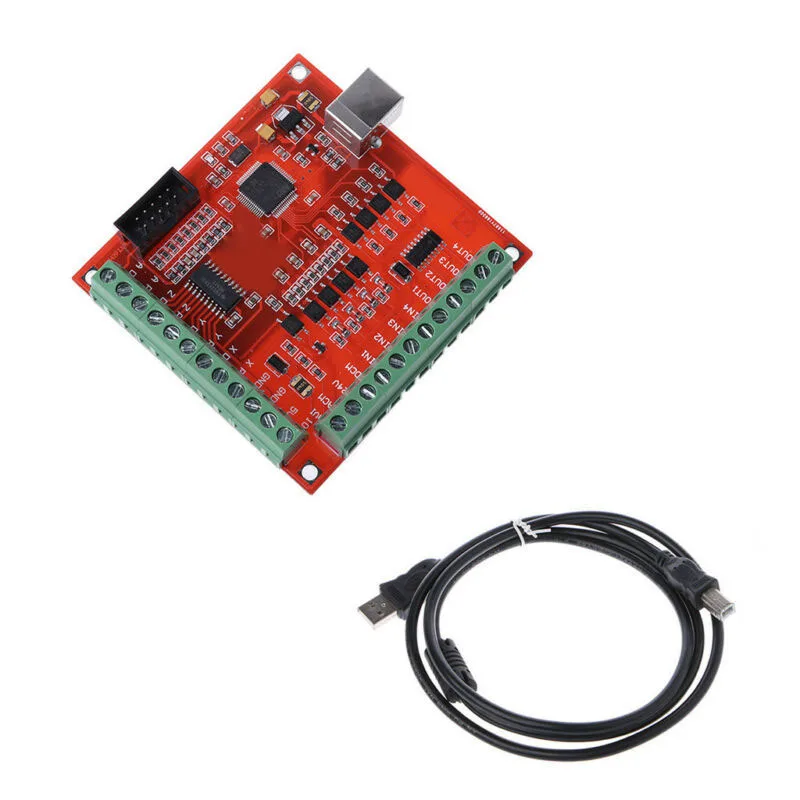 CNC USB Breakout Board 4 оси интерфейс драйвер контроллер движения части комплект
