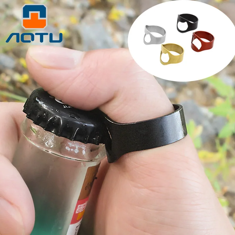 

Outdoor Beer Bottle Opener Can Opener Portable Ring Bottle Opener AT6395 Creative Stainless Steel Size Type Origin