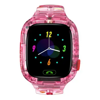 

Y91 Children Smart Watch Sport Watch Transparent Waterproof WiFi GPS Positioning Call Take Picture Colorful Kids Watch