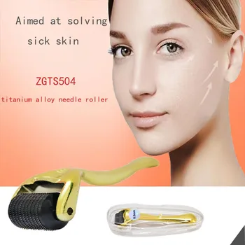 

Micro Needle 540 Roller Derma Roller Dermaroller Titanium Hair Regrowth Beard Growth Anti Hair Loss Treatment Thinning Receding