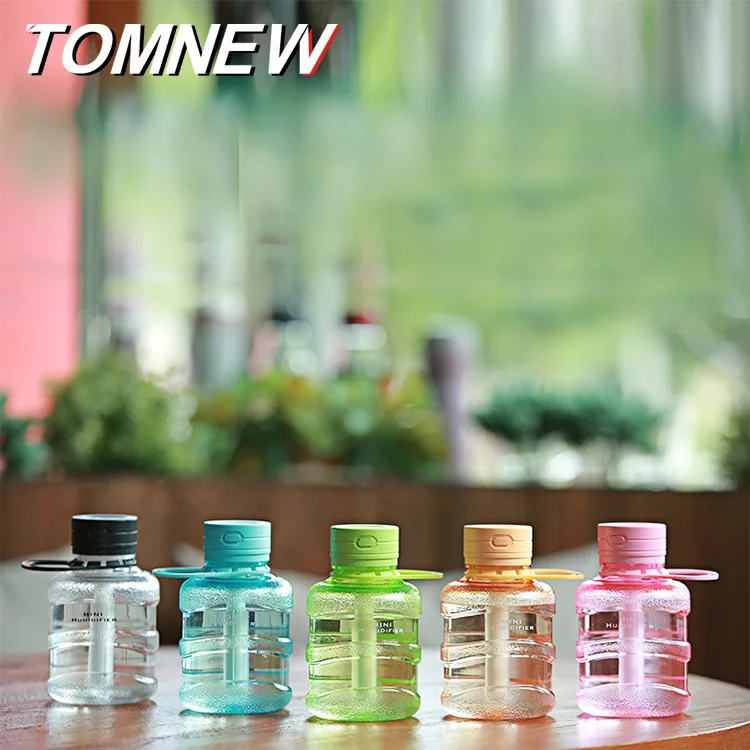 

Bucket Humidifier USB Air Desktop Air Purification Humidifier Colorful Night Light Car Humidifier