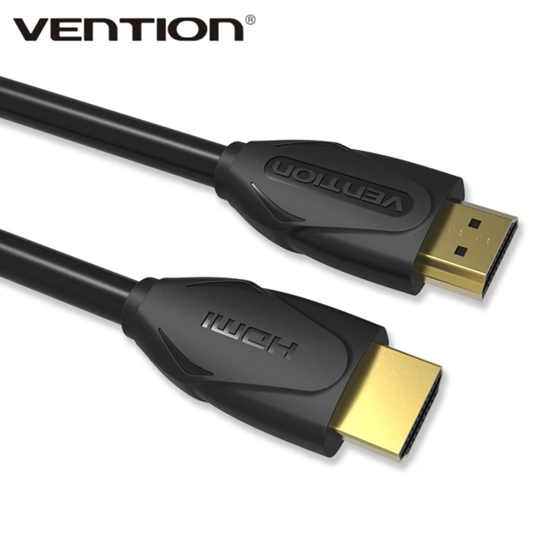 Vention Высокоскоростной HDMI кабель хорошего качества, для компьютера смарт-бокс ps3 приставка, 1,5 м позолоченный папа-папа 1,4 в для 3D 1080P