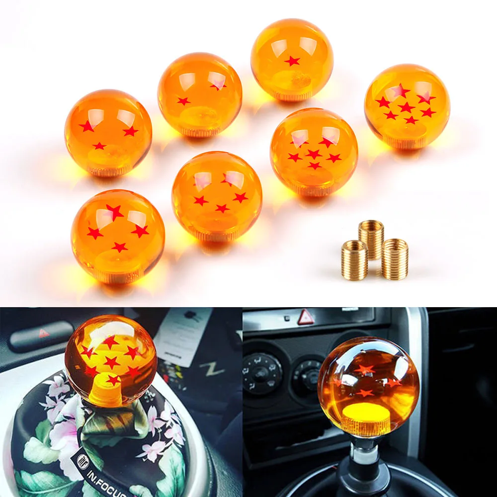 Pommeau de levier de vitesse manuel Anime Dragon Star Ball, levier de  transmission manuel, pommeau de levier de vitesse, voiture modifiée  universelle - AliExpress