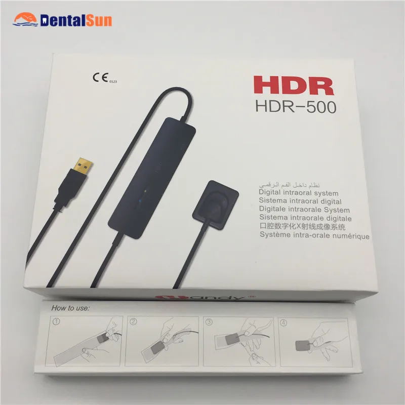 US $1.720.00 CE Approved High Resolution Digital XRay Sensor HDR500 Size 1 Sensor With TWAIN Driver