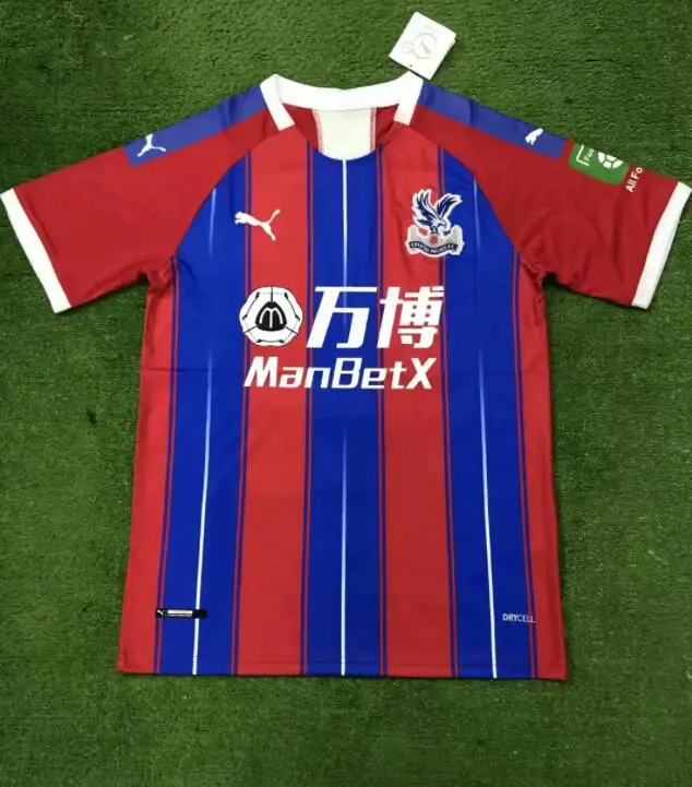 19 20 Кристалл MILIVOJEVIC футбол Джерси дворцовый дом заха TOWNSEND SAKHO BENTEKE BATSHUAYICrystal дворец Джерси