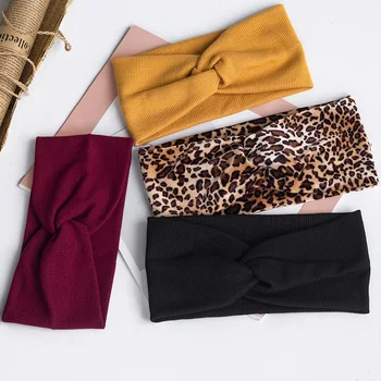 Эластичная Повязка На Голову ZWCX 2020, поглощающая пот однотонная повязка на голову для женщин и девочек, модные хлопковые аксессуары для воло...