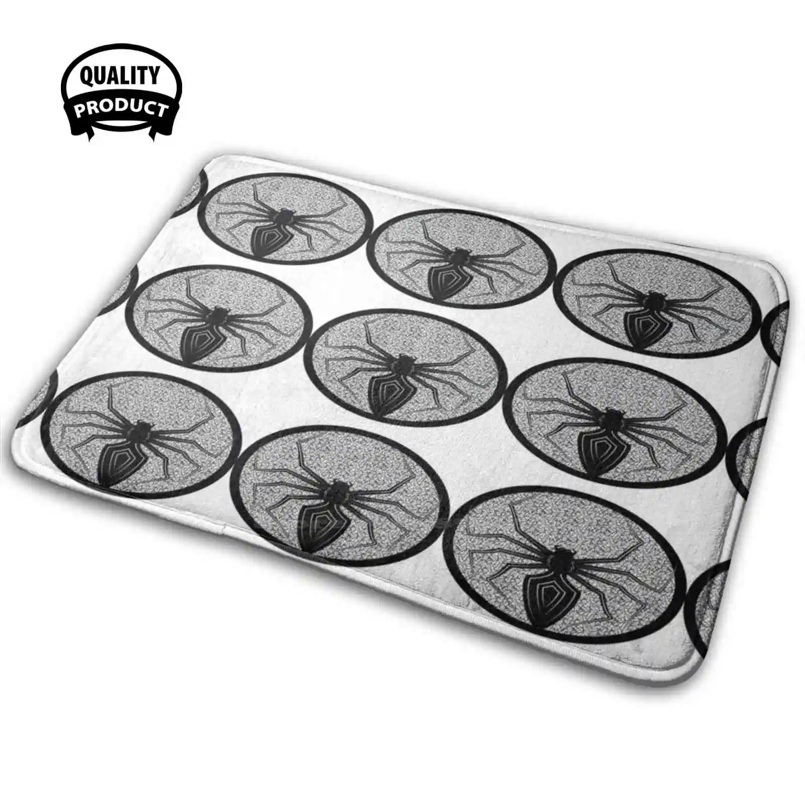 Cool Black Spider Soft Interessante Camera Merci Tappeto Tappeto Ragni Ragno Spidey In The Spider Verse Supereroe Ragno Morso Lupo