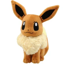 Animé Pikachued japonés de 18cm nuevo Original Ibrahimovic Eevee muñeco de juguete de peluche(China)