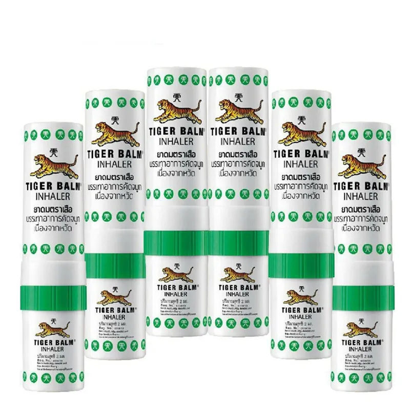 Инструменты для первой помощи 6x Tiger Balm ингалятор Карманный травяной расслабляющий снимающий головокружение носа