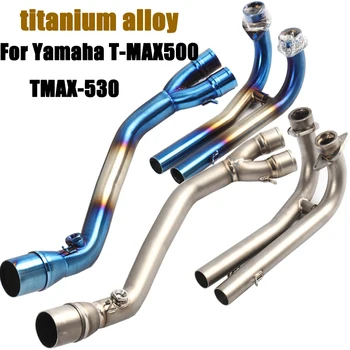 

Slip On For TMAX 500/530 Motorcycle Exhaust Muffler Connector Front Mid Link Pipe For T-MAX500 TMAX-530