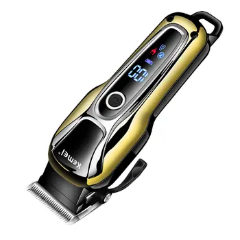 

Cordless Professional Barber Hair Clipper Set Rechargeable Electric hair Trimmer Beard Bald Head Hair Cutting Machine FOR MEN
