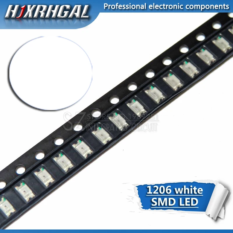 1 шт. белые 1206 светодиодные диоды smd свет новые и оригинальные hjxrhgal|Диоды| |