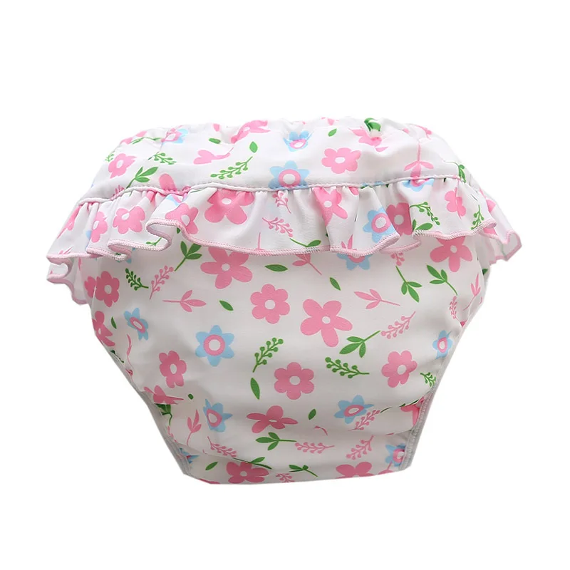 Top-grade Baby Swimsuit Reusable Swim Diaper Baby Swimwear Kids Swimming Diaper Pants Swimming Pool Diaper - Цвет: 689-6