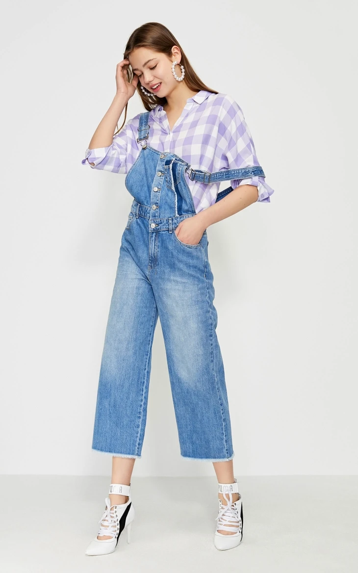 Vero Moda женский прямой джинсовый комбинезон | 3192D4507