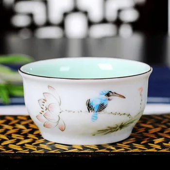 

2020 Hot Sale Elegant Gaiwan 1 pot 2 cup Travel kettle Teaset