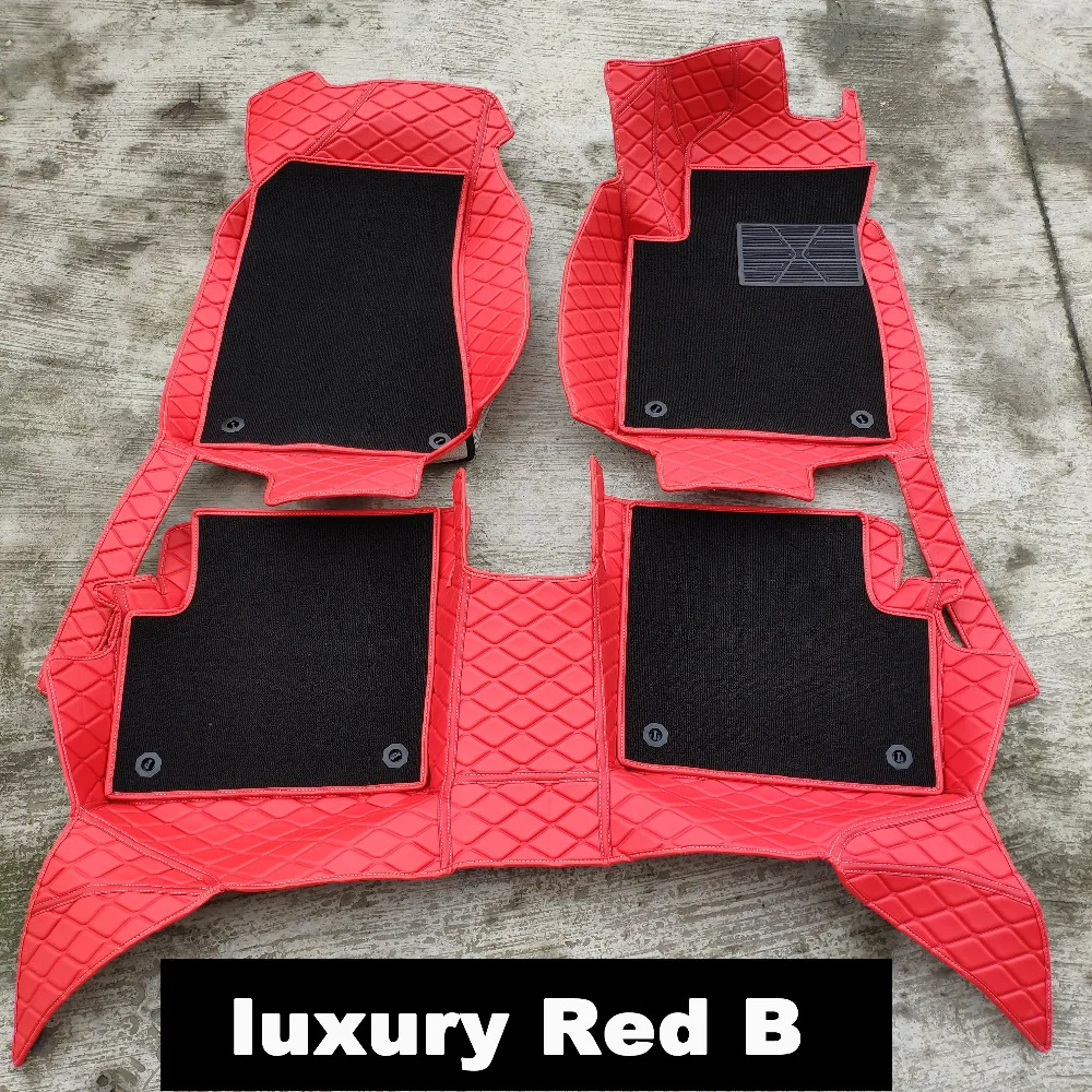 CARFUNNY Водонепроницаемые кожаные автомобильные коврики для Mercedes Benz R class W251 280 500 R300 R350 R400 R500 автомобильные аксессуары