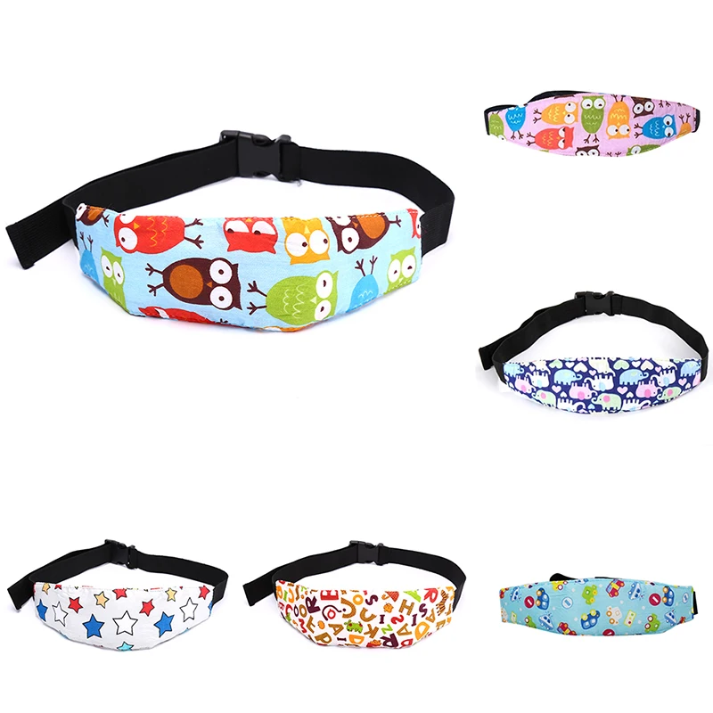 Soporte para cabeza de niño bebé ajustable ayuda para la siesta seguridad cochecito asiento dormir siesta soporte Cinturón correa cinturón para dormir