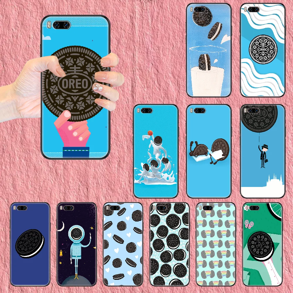 

Art Oreo Milk Chocolate Phone case For Xiaomi Mi Max Note 3 A2 A3 8 9 9T 10 Lite Pro Ultra black trend hoesjes 3D waterproof