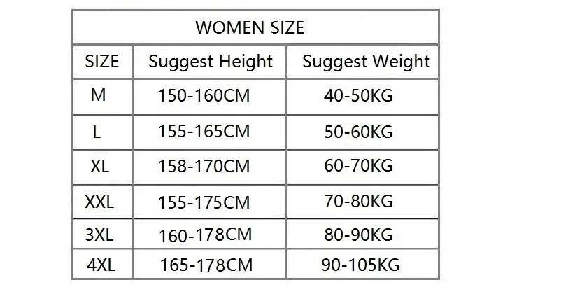 womenM-4XL