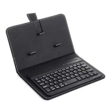 

Three System Universal Two-in-One Universal Mobile Keyboard Leather Sheath Wireless Keyboard Protective Case