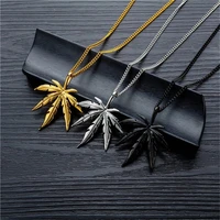Maple Leaf Pendant Necklace 1