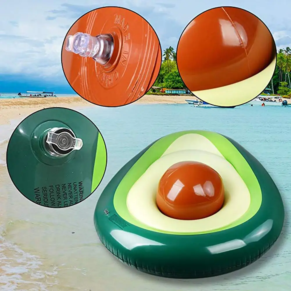 

160x125 Cm Avocado Swimming Ring Inflatable Swimming Giant Pool Pool Floats For Adults For Tube Float Swimming Pool Toy 2019 New