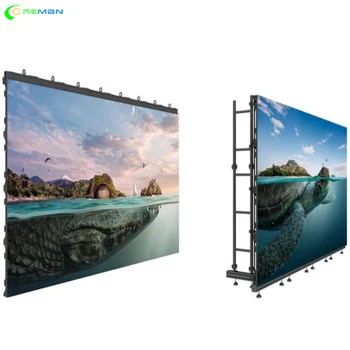 

Good media led tv panel screen 500x500 p3.91, p4.81 indoor outdoor led matrix panel display for advertising
