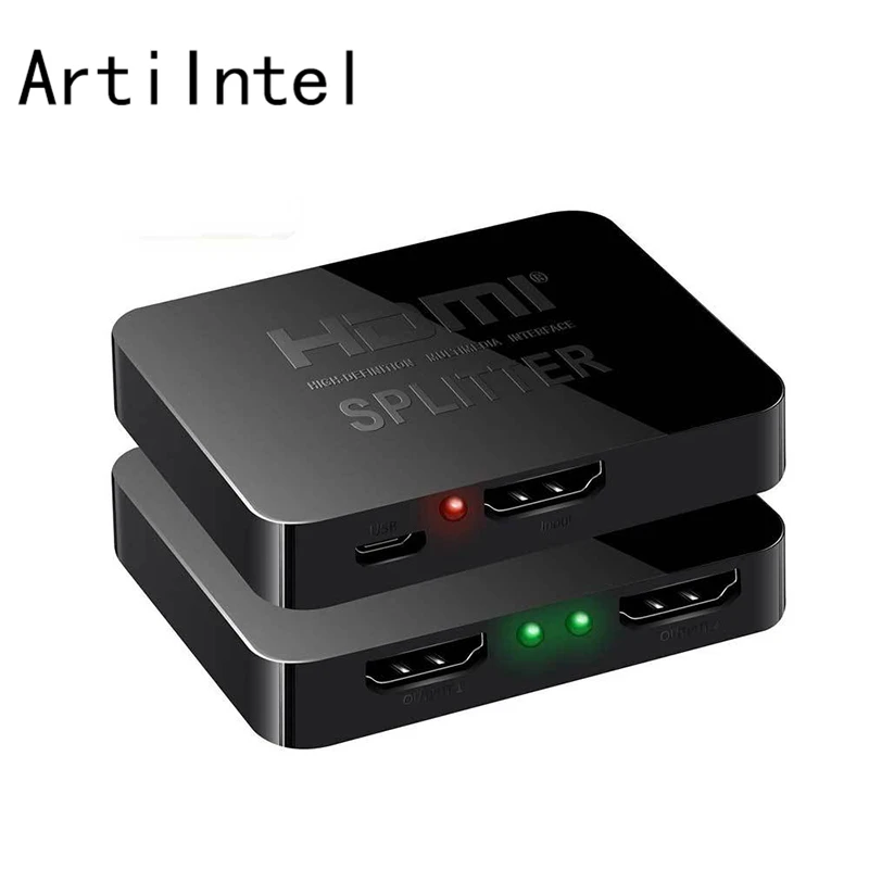 HDMI 1 в 2 Выход к * 4 1x2 HDCP усилитель сигнала для зачистки Разветвитель переключатель