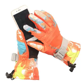 

Men Women Ski Gloves Winter Waterproof Anti-Cold Warm Gloves Multicolor Outdoor Sport Snow Mittens Sportswear Skiing Gloves