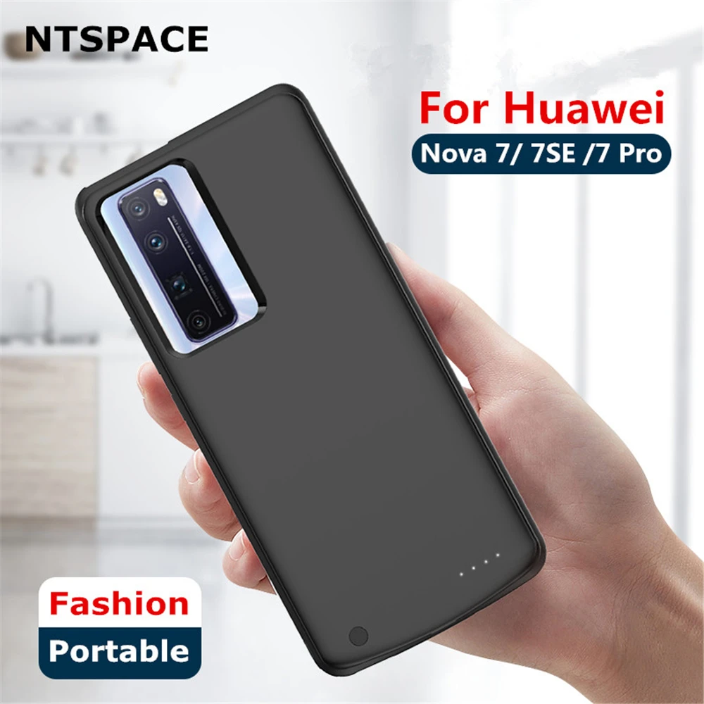 

Battery Charger Cases For Huawei Nova 7 Pro Battery Case 6800mAh Power Bank Charging Case For Huawei Nova 7 SE Battery Cover