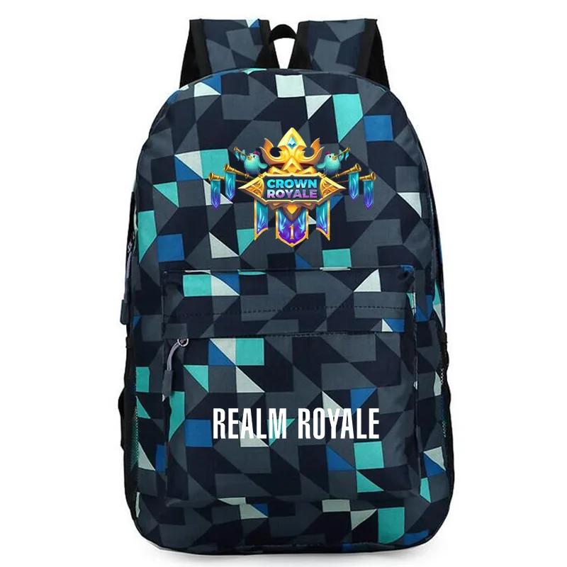 

Realm royale Royal Kingdom foreign trade exclusively for students school bag leisure bag a generation of fat wholesale order do