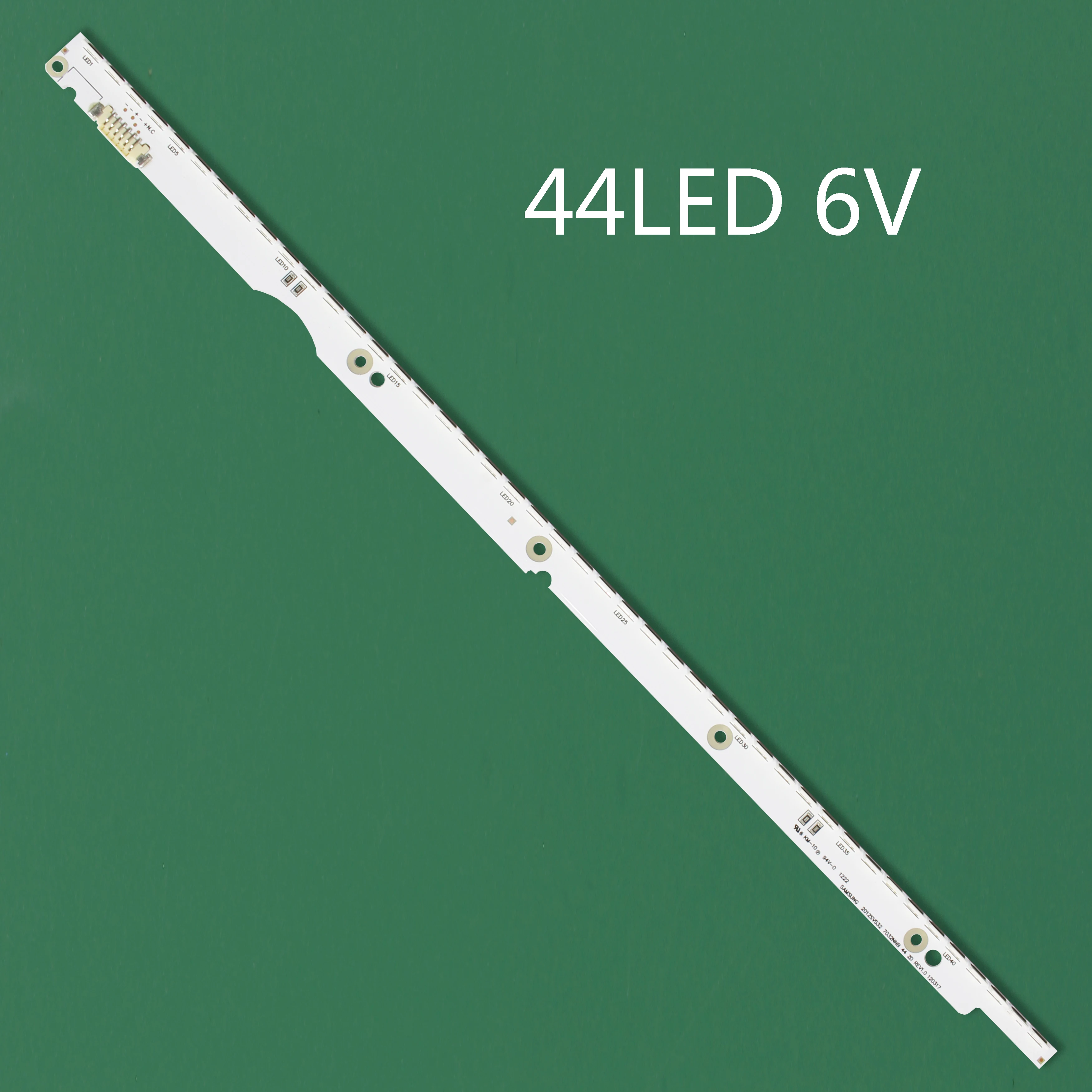 44 светодиодный* 6V 406 мм светодиодный полосы для samsung UA32ES5500 UE32ES6100 S светодиодный 2012svs32 7032nnb 2D V1GE-320SM0-R1 32NNB-7032 светодиодный-MCPCB