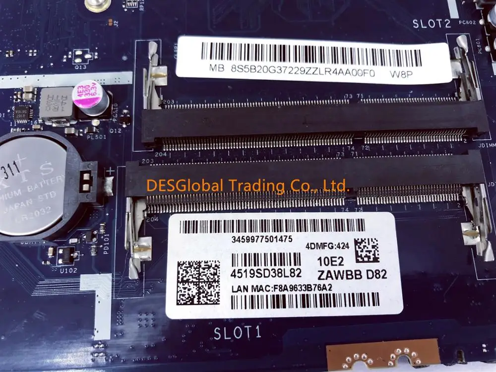 Материнская плата для lenovo B50-45 N50-45 материнская плата для ноутбука A6-6310 ZAWBA/BB LA-B291P тест Быстрая