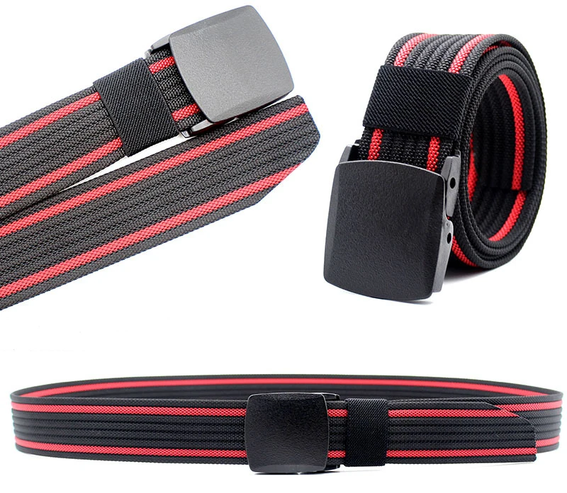 Mens Nylon Belt Tactical Military Plastic Buckle Waist Belt Army Combat Gear Outdoor Prevent Allergy High Quality Belts