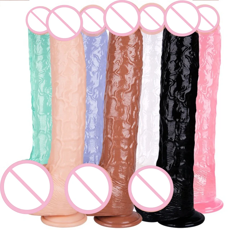 7cm Thick Oversized Penis G Spot Soft Realistic Dildo Sex Toys For Female Women Super Big Huge Dick Masturbation Strapon Device 6