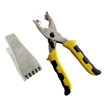 

1Pc Flying Clamp Badminton Racket String Machine Tools with 1Pc Cold Press Plier for Badminton Racket