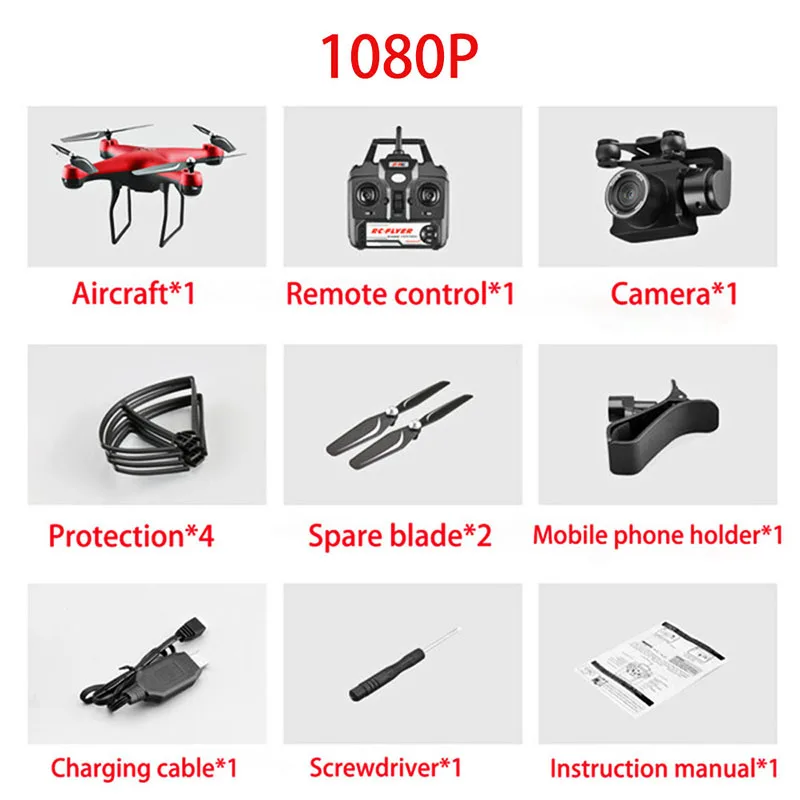 Дрон 4K S32T вращающаяся камера HD аэрофотосъемка air hover ключ посадки полета 20 минут RC вертолет четыре оси самолета игрушки дрон с камерой профессиональный дрон квадрокоптер toys дроны с камерой hd селфи дрон - Цвет: 1080p