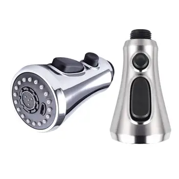 

3 Function Kitchen Faucet Spray Head Replacement - Pull Out Settings Shower Head