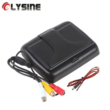 

4.3 inch IPS Screen Car Monitor Displayer Foldable RCA interface for Rear View Camera Reversing Parking System DVD VCD Rearview