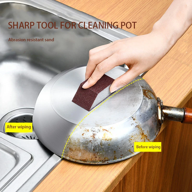 

2/6Pcs Emery Cloth Melamine Sponge Magic Sponge Eraser Melamine Cleaner for Kitchen Office Bathroom Cleaning Nano Sponges