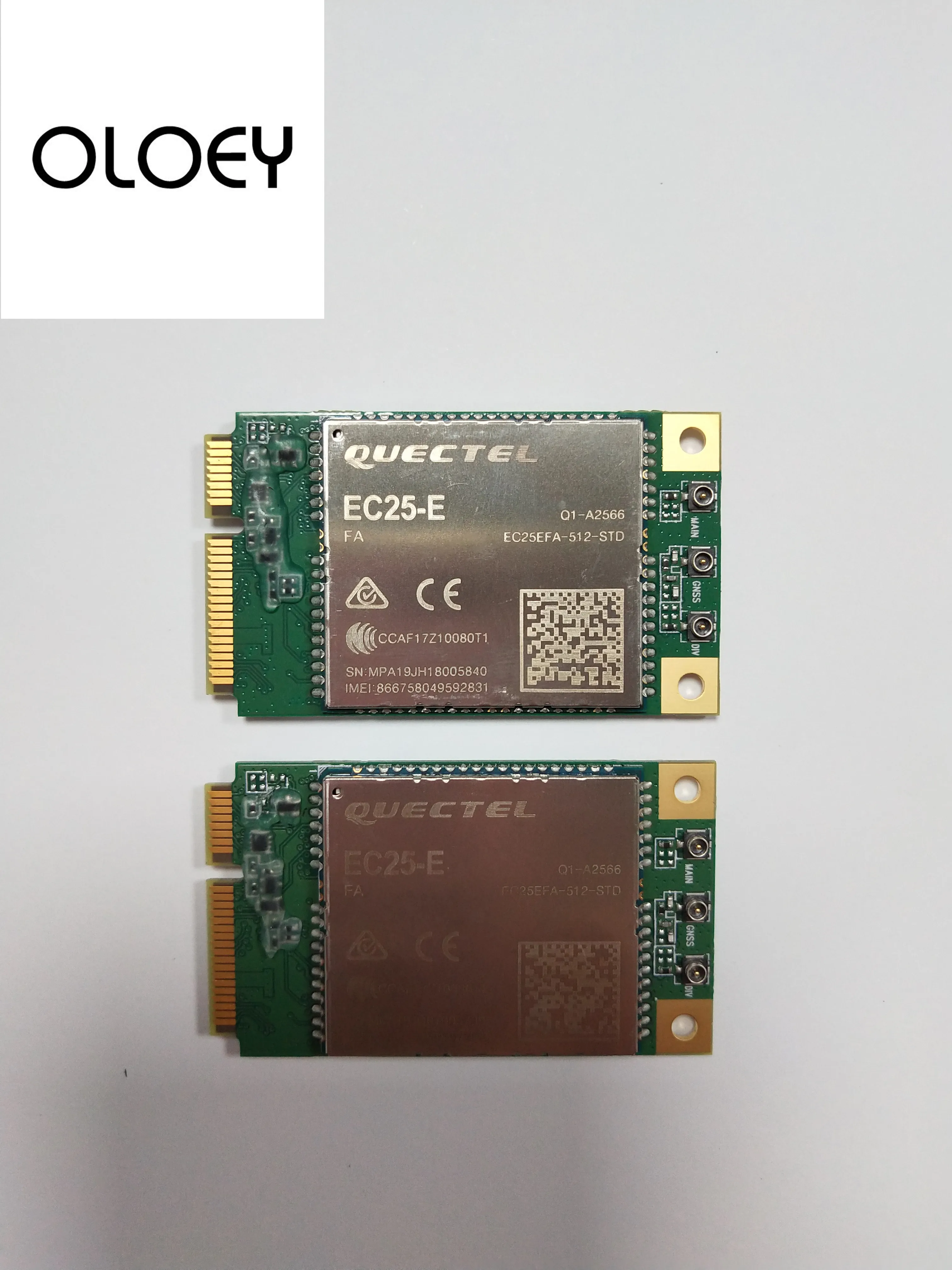 

EC25EFA MINIPCIE LTE MODULE (Contains the card slot)