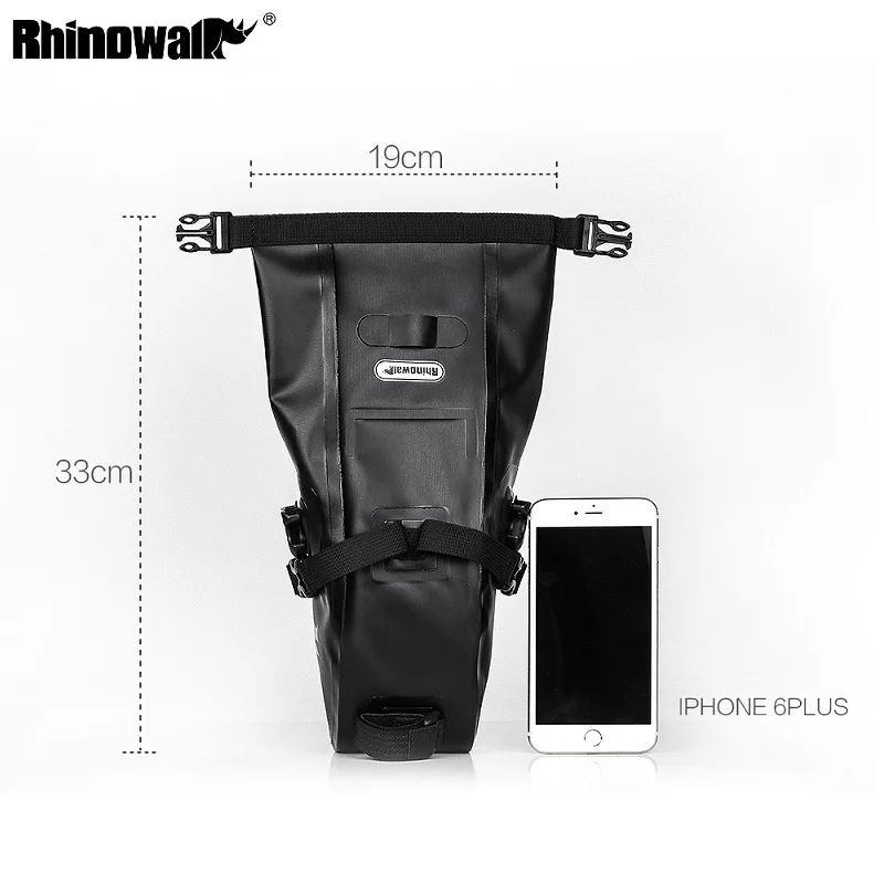 Велосипедная сумка Rhinowalk TF550 полностью водонепроницаемая велосипедная Сумка