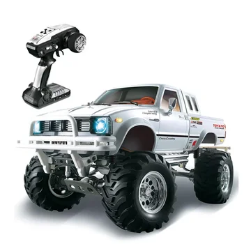 

HG-P407 1:10 4WD 2.4G Remote Control Car Off-road Pickup Truck - White EU Plug