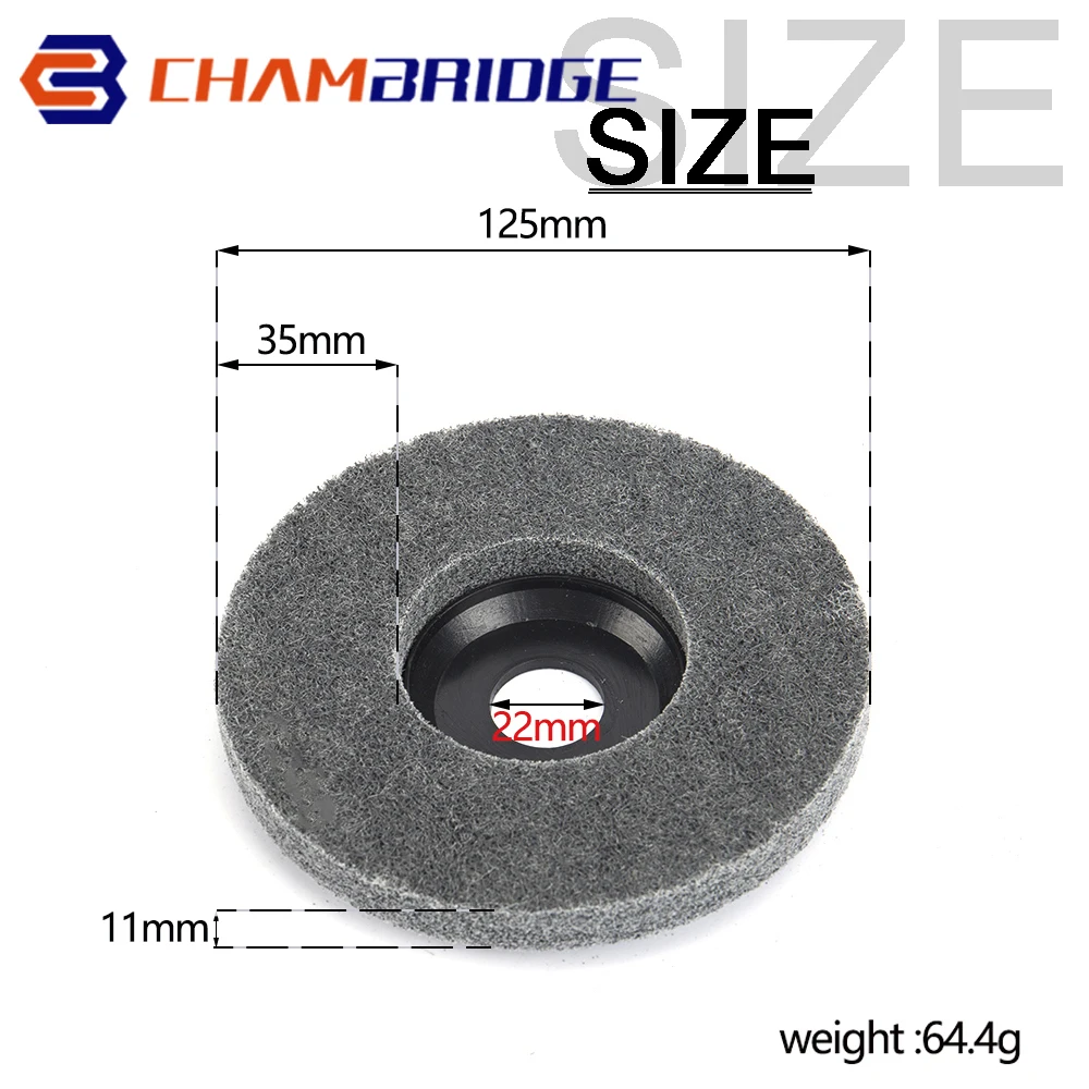 4-5 Nylon Fiber Polishing Wheel Non woven Abrasive Wheel Nylon Fiber Polishing  Wheel Abrasive Disc For Metal Stainless Steel - AliExpress