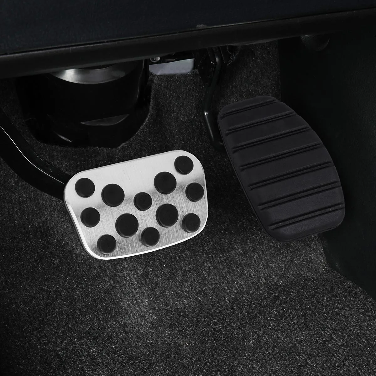 Черный Автомобильный клатч и педаль тормоза резиновые накладки для Renault Megane Лагуна Clio Kango Scenic CCY анти Silp протектор для автомобилей