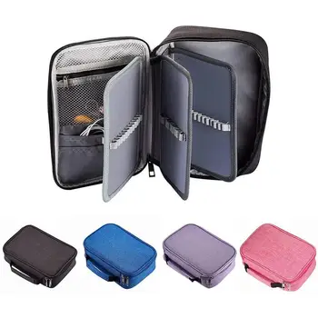 

1piece Waterproof Pencil Case 72 Color Large Capacity Sketch Pencil Bag Multi-function Zipper Pencil Bag Student Art Supplies