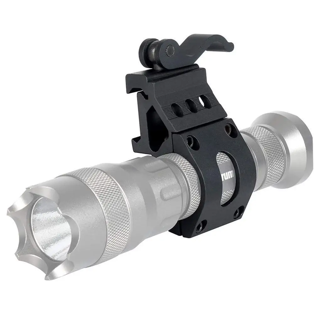 25mm Scope Mounts Flashlight Torch Mounts For 20mm Standard Picatinny/Weaver Rail